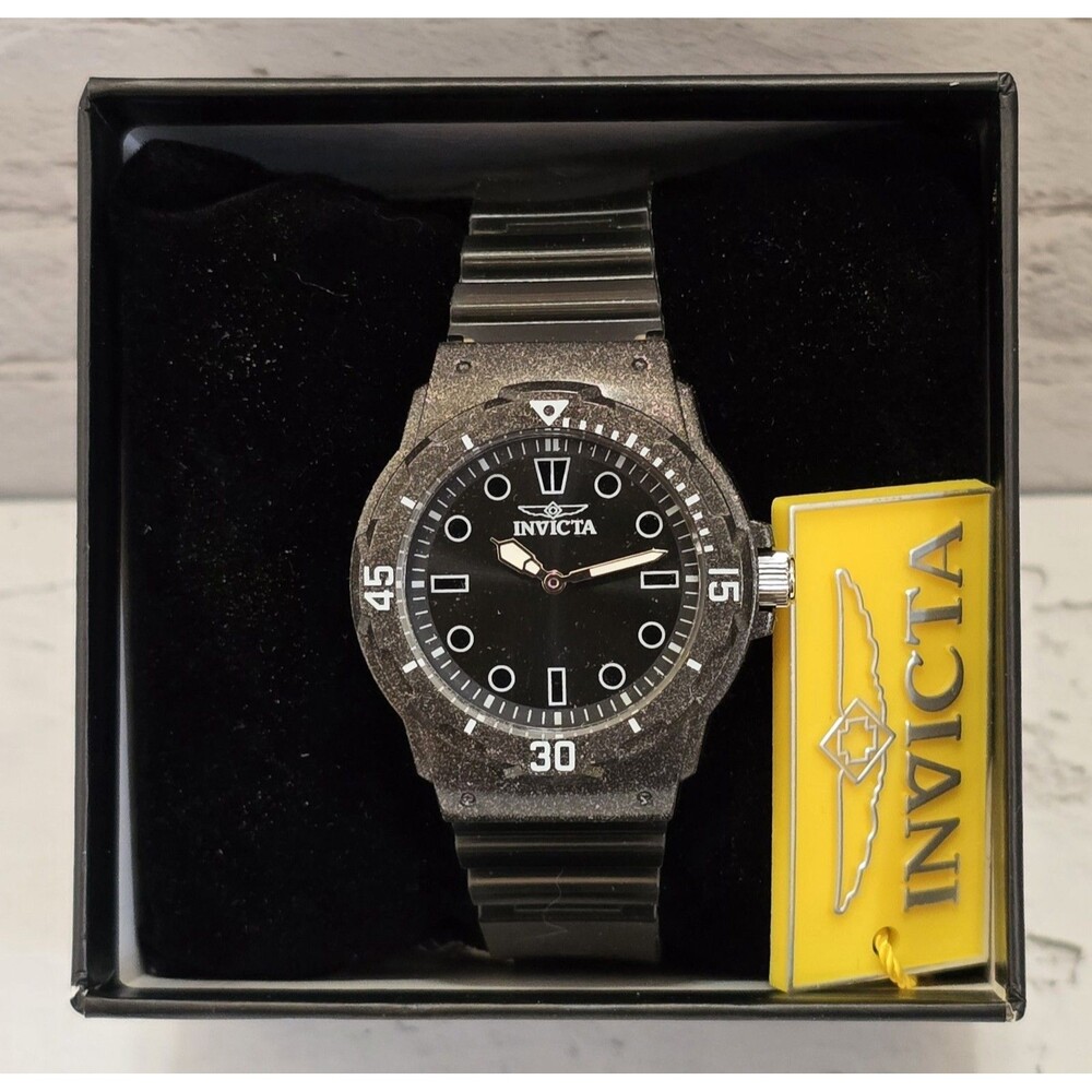 Invicta Celestial Cloud Women's Watch 35mm Transparent Black 49208 Brand New